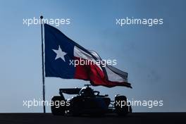 Scenic action - the Lone Star flag of Texas. 21.10.2022. Formula 1 World Championship, Rd 19, United States Grand Prix, Austin, Texas, USA, Practice Day.