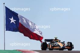 Lando Norris (GBR), McLaren F1 Team  21.10.2022. Formula 1 World Championship, Rd 19, United States Grand Prix, Austin, Texas, USA, Practice Day.