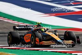 Lando Norris (GBR) McLaren MCL36. 21.10.2022. Formula 1 World Championship, Rd 19, United States Grand Prix, Austin, Texas, USA, Practice Day.