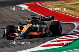 Daniel Ricciardo (AUS) McLaren MCL36. 21.10.2022. Formula 1 World Championship, Rd 19, United States Grand Prix, Austin, Texas, USA, Practice Day.