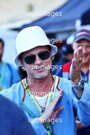 Brad Pitt (USA) Actor. 21.10.2022. Formula 1 World Championship, Rd 19, United States Grand Prix, Austin, Texas, USA, Practice Day.