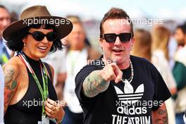 Tre Cool (USA) Green Day Drummer on the grid. 23.10.2022. Formula 1 World Championship, Rd 19, United States Grand Prix, Austin, Texas, USA, Race Day.