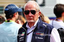 Dr Helmut Marko (AUT) Red Bull Motorsport Consultant on the grid. 23.10.2022. Formula 1 World Championship, Rd 19, United States Grand Prix, Austin, Texas, USA, Race Day.