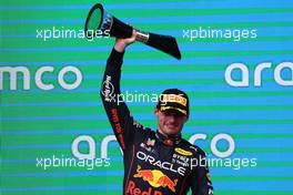 1st place Max Verstappen (NLD) Red Bull Racing. 23.10.2022. Formula 1 World Championship, Rd 19, United States Grand Prix, Austin, Texas, USA, Race Day.