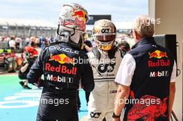 Max Verstappen (NLD), Red Bull Racing and Pierre Gasly (FRA), AlphaTauri F1  23.10.2022. Formula 1 World Championship, Rd 19, United States Grand Prix, Austin, Texas, USA, Race Day.