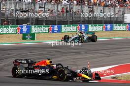 Max Verstappen (NLD) Red Bull Racing RB18. 23.10.2022. Formula 1 World Championship, Rd 19, United States Grand Prix, Austin, Texas, USA, Race Day.