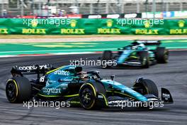Lance Stroll (CDN) Aston Martin F1 Team AMR22. 23.10.2022. Formula 1 World Championship, Rd 19, United States Grand Prix, Austin, Texas, USA, Race Day.