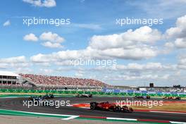 Charles Leclerc (MON) Ferrari F1-75. 23.10.2022. Formula 1 World Championship, Rd 19, United States Grand Prix, Austin, Texas, USA, Race Day.