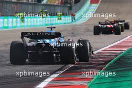 Fernando Alonso (ESP), Alpine F1 Team  23.10.2022. Formula 1 World Championship, Rd 19, United States Grand Prix, Austin, Texas, USA, Race Day.