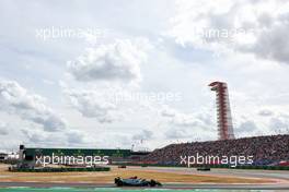 Lewis Hamilton (GBR) Mercedes AMG F1 W13. 23.10.2022. Formula 1 World Championship, Rd 19, United States Grand Prix, Austin, Texas, USA, Race Day.