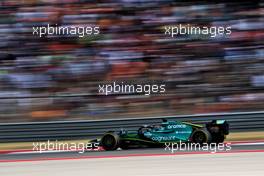 Lance Stroll (CDN) Aston Martin F1 Team AMR22. 23.10.2022. Formula 1 World Championship, Rd 19, United States Grand Prix, Austin, Texas, USA, Race Day.