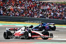 Mick Schumacher (GER) Haas VF-22. 23.10.2022. Formula 1 World Championship, Rd 19, United States Grand Prix, Austin, Texas, USA, Race Day.