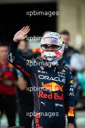 Max Verstappen (NLD) Red Bull Racing in qualifying parc ferme. 22.10.2022. Formula 1 World Championship, Rd 19, United States Grand Prix, Austin, Texas, USA, Qualifying Day.
