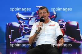 Guenther Steiner (ITA) Haas F1 Team Prinicipal in the FIA Press Conference. 22.10.2022. Formula 1 World Championship, Rd 19, United States Grand Prix, Austin, Texas, USA, Qualifying Day.