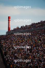 Circuit atmosphere - fans in the grandstand. 22.10.2022. Formula 1 World Championship, Rd 19, United States Grand Prix, Austin, Texas, USA, Qualifying Day.