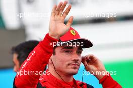 Charles Leclerc (MON) Ferrari in qualifying parc ferme. 22.10.2022. Formula 1 World Championship, Rd 19, United States Grand Prix, Austin, Texas, USA, Qualifying Day.