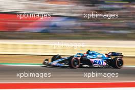 Esteban Ocon (FRA) Alpine F1 Team A522. 22.10.2022. Formula 1 World Championship, Rd 19, United States Grand Prix, Austin, Texas, USA, Qualifying Day.