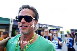 Brad Pitt (USA) Actor. 22.10.2022. Formula 1 World Championship, Rd 19, United States Grand Prix, Austin, Texas, USA, Qualifying Day.