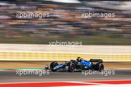 Alexander Albon (THA) Williams Racing FW44. 22.10.2022. Formula 1 World Championship, Rd 19, United States Grand Prix, Austin, Texas, USA, Qualifying Day.