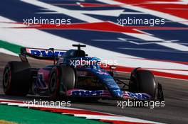 Fernando Alonso (ESP), Alpine F1 Team  22.10.2022. Formula 1 World Championship, Rd 19, United States Grand Prix, Austin, Texas, USA, Qualifying Day.