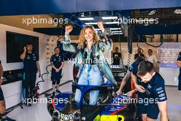 Chloe Grace Moretz (USA) Actress in the Williams Racing FW44. 22.10.2022. Formula 1 World Championship, Rd 19, United States Grand Prix, Austin, Texas, USA, Qualifying Day.
