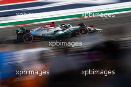 George Russell (GBR) Mercedes AMG F1 W13. 22.10.2022. Formula 1 World Championship, Rd 19, United States Grand Prix, Austin, Texas, USA, Qualifying Day.