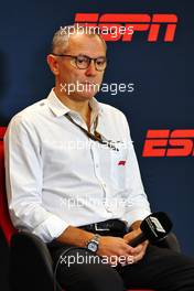 Stefano Domenicali (ITA) Formula One President and CEO - renewal of ESPN partnership with F1. 22.10.2022. Formula 1 World Championship, Rd 19, United States Grand Prix, Austin, Texas, USA, Qualifying Day.