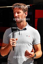 Romain Grosjean (FRA) with Canal+ 22.10.2022. Formula 1 World Championship, Rd 19, United States Grand Prix, Austin, Texas, USA, Qualifying Day.