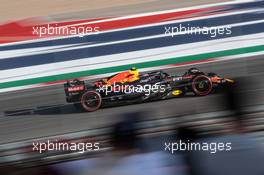 Sergio Perez (MEX) Red Bull Racing RB18. 22.10.2022. Formula 1 World Championship, Rd 19, United States Grand Prix, Austin, Texas, USA, Qualifying Day.