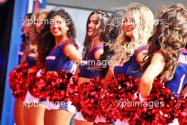 Houston Texans Cheerleaders on the drivers parade. 23.10.2022. Formula 1 World Championship, Rd 19, United States Grand Prix, Austin, Texas, USA, Race Day.