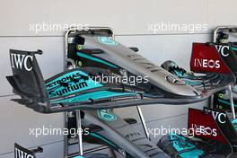 New Front wing Mercedes AMG F1 W13.  20.10.2022. Formula 1 World Championship, Rd 19, United States Grand Prix, Austin, Texas, USA, Preparation Day.
