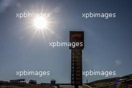 Circuit atmosphere - timing tower. 20.10.2022. Formula 1 World Championship, Rd 19, United States Grand Prix, Austin, Texas, USA, Preparation Day.