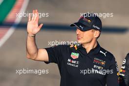 Max Verstappen (NLD) Red Bull Racing walks the circuit. 20.10.2022. Formula 1 World Championship, Rd 19, United States Grand Prix, Austin, Texas, USA, Preparation Day.