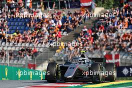 Juri Vips (EST) Hitech. 09.07.2022. FIA Formula 2 Championship, Rd 8, Spielberg, Austria, Saturday.