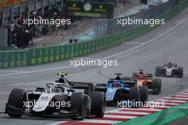 Juri Vips (EST) Hitech. 10.07.2022. FIA Formula 2 Championship, Rd 8, Spielberg, Austria, Sunday.