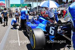 Logan Sargeant (USA) Carlin. 11.06.2022. FIA Formula 2 Championship, Rd 6, Baku, Azerbaijan, Saturday.