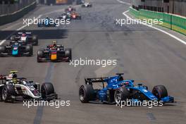 Jack Doohan (AUS) Virtuosi Racing. 12.06.2022. FIA Formula 2 Championship, Rd 6, Baku, Azerbaijan, Sunday.