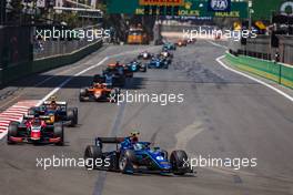 Logan Sargeant (USA) Carlin. 12.06.2022. FIA Formula 2 Championship, Rd 6, Baku, Azerbaijan, Sunday.