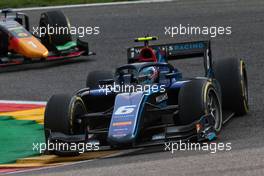Logan Sargeant (USA) Carlin. 27.08.2022. Formula 2 Championship, Rd 11, Sprint Race, Spa-Francorchamps, Belgium, Saturday.