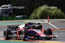 Calan Williams (AUS) Trident. 28.08.2022. Formula 2 Championship, Rd 11, Feature Race, Spa-Francorchamps, Belgium, Sunday.