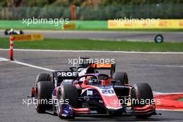 Richard Verschoor (NED) Trident. 28.08.2022. Formula 2 Championship, Rd 11, Feature Race, Spa-Francorchamps, Belgium, Sunday.