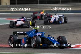 Marino Sato (JPN) Virtuosi Racing. 19.03.2022. FIA Formula 2 Championship, Rd 1, Sprint Race, Sakhir, Bahrain, Saturday.