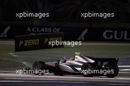 Juri Vips (EST) Hitech. 19.03.2022. FIA Formula 2 Championship, Rd 1, Sprint Race, Sakhir, Bahrain, Saturday.
