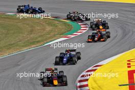 Ayumu Iwasa (JPN) Dams. 21.05.2022. FIA Formula 2 Championship, Rd 4, Barcelona, Spain, Saturday.