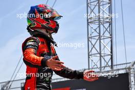 Race winner Felipe Drugovich (BRA) MP Motorsport celebrates in parc ferme. 22.05.2022. FIA Formula 2 Championship, Rd 4, Barcelona, Spain, Sunday.