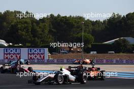 Juri Vips (EST) Hitech. 24.07.2022. FIA Formula 2 Championship, Rd 9, Paul Ricard, France, Sunday.