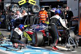 Enzo Fittipaldi (BRA) Charouz Racing System makes a pit stop. 24.07.2022. FIA Formula 2 Championship, Rd 9, Paul Ricard, France, Sunday.
