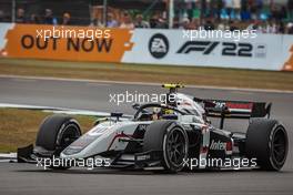 Theo Pourchaire (FRA) ART. 01.07.2022. FIA Formula 2 Championship, Rd 7, Silverstone, England, Friday.