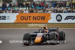 Liam Lawson (NZL) Carlin. 01.07.2022. FIA Formula 2 Championship, Rd 7, Silverstone, England, Friday.