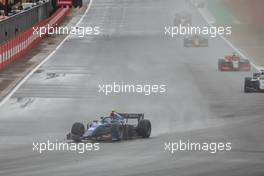 Logan Sargeant (USA) Carlin. 02.07.2022. FIA Formula 2 Championship, Rd 7, Sprint Race, Silverstone, England, Saturday.